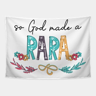 So God Made A Rara Happy Mother's Day Tapestry