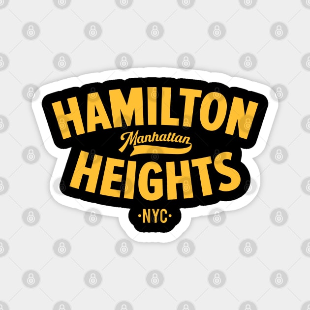 Hamilton Heights Chronicles: Urban Chic for NYC Explorers Magnet by Boogosh