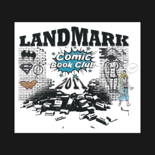 2017-LandmarkComicBookClub Logo T-Shirt