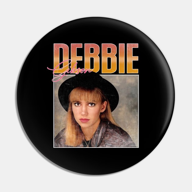 Debbie Gibson Vintage 1987 Pin by KyleCreated