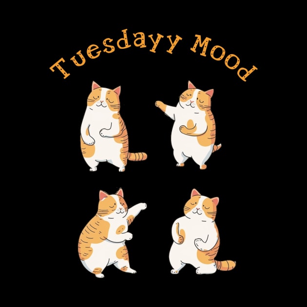 Cat in tuesday mood by Kayasa Art