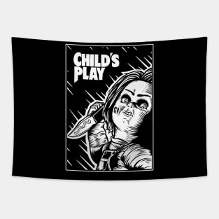 Child's Play 1988 poster Art Tapestry