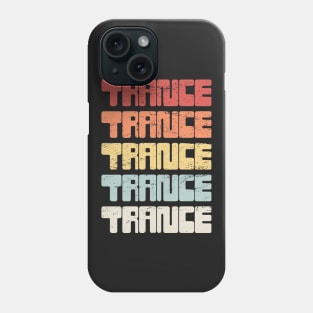 Retro Vintage TRANCE Music Phone Case