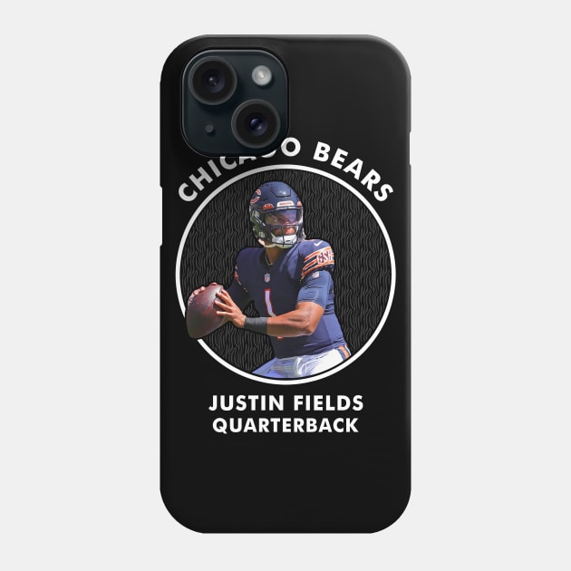 JUSTIN FIELDS - QB - CHICAGO BEARS Phone Case by Mudahan Muncul 2022