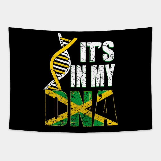 Jamaica is in my DNA Tapestry by Mila46