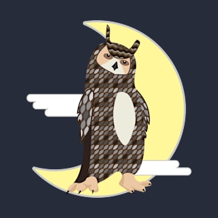 Owl, the moon keeper T-Shirt