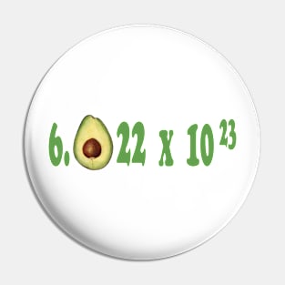 Avocado's Number Pin