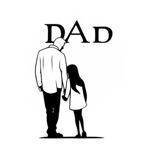 Father and daughter, Best Dad Ever T-Shirt