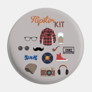 Hipster kit Pin