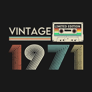 Vintage 1971 Limited Cassette T-Shirt