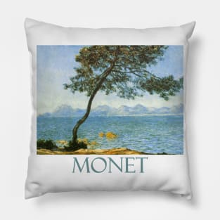 Antibes by Claude Monet Pillow