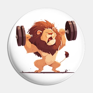 lion deadlift Pin