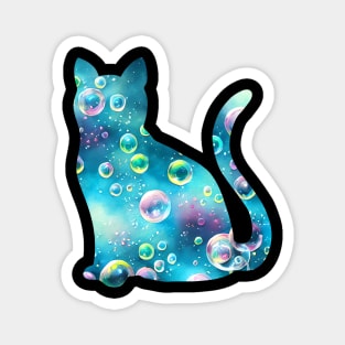 Bubble Cat Magnet