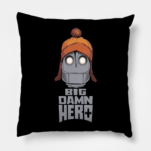 Big Damn Hero Pillow by vincentcarrozza