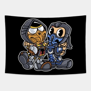 Firehead & Iceman Tapestry