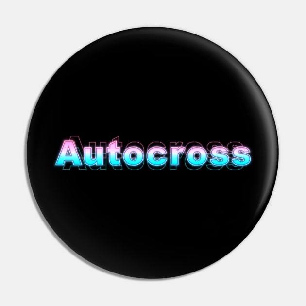 Autocross Pin by Sanzida Design