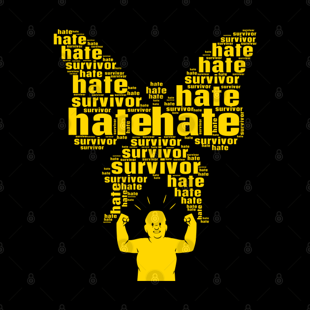 hate survivor by FehuMarcinArt