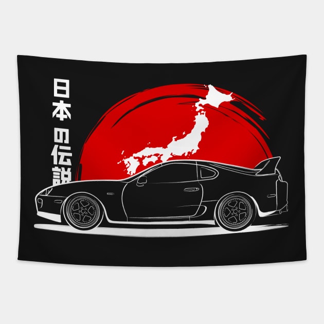 JDM Supra Tapestry by turboosted