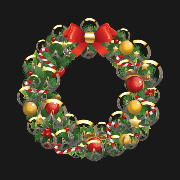 Overwatch Logo Multiface Christmas Wreath by Rebus28