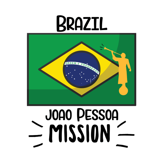 Brazil Joao Pessoa Mormon LDS Mission Missionary Gift Idea by TruckerJunk