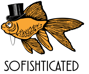 Sophisticated Goldfish Magnet