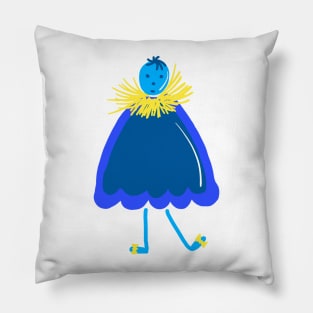 CLUELESS LIKE BLUE BERTIE Pillow