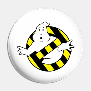 Ghostbusters Hazard Logo Pin