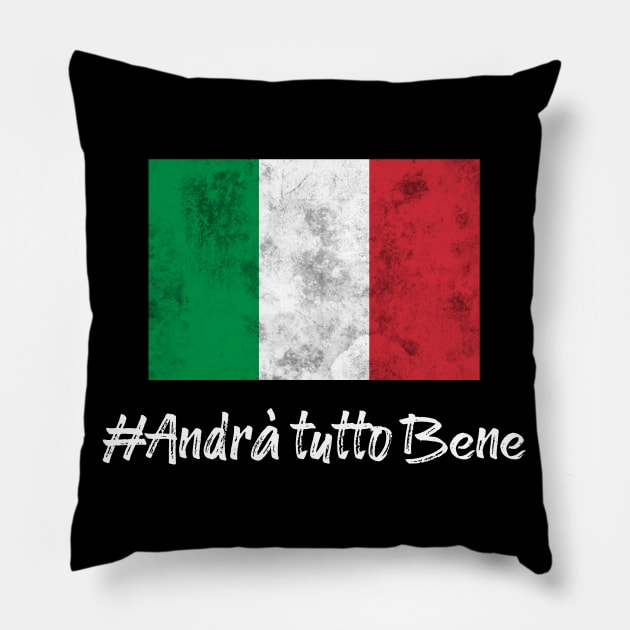 Andrà tutto bene Pillow by Scar
