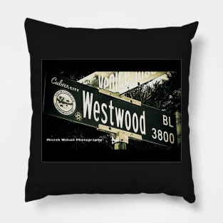 Westwood Boulevard1 Culver City California by Mistah Wilson Photography Pillow