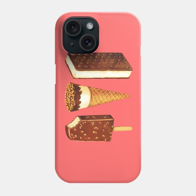 Ice Cream Novelties Phone Case by KellyGilleran