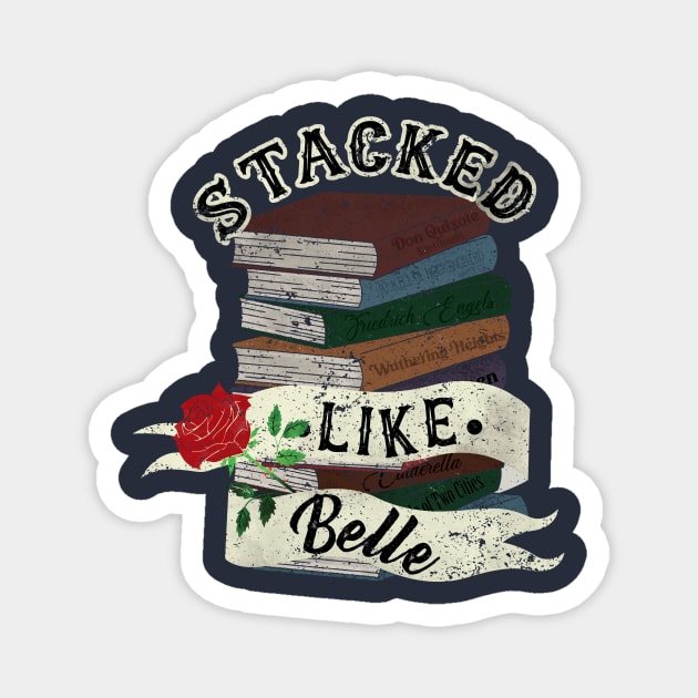 Stacked Like Belle Magnet by Perpetual Brunch