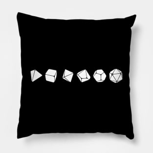 Minimalist RPG Dice Pillow