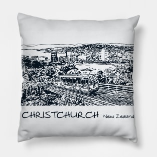 Christchurch New Zealand Pillow