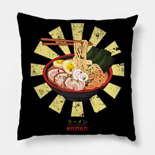 Ramen Retro Japanese Pillow