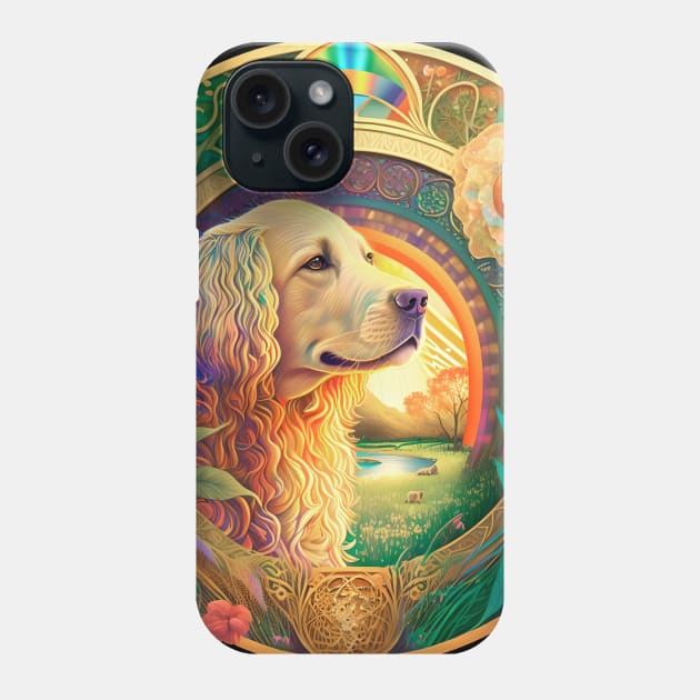 Golden Retriever Phone Case by Completely Mental