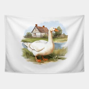 White Goose Tapestry