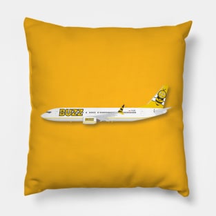 Buzz Airlines Boeing 737 Pillow