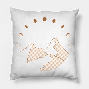 Moon phases Pillow