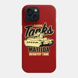 WW2 Matilda Tank Phone Case