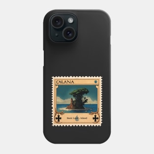 MTG - Island Stamp - Calana - Postage Stamp Series Phone Case