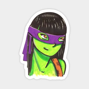 Donatello Girl Magnet