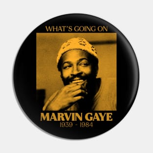 90s Marvin Gaye Pin