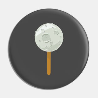 Moon on a stick Pin