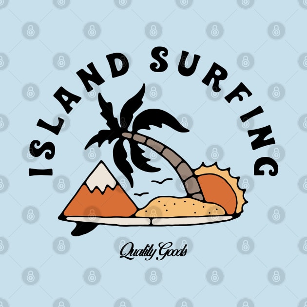 Island surfing by artcuan