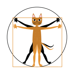 Vitruvian cat T-Shirt