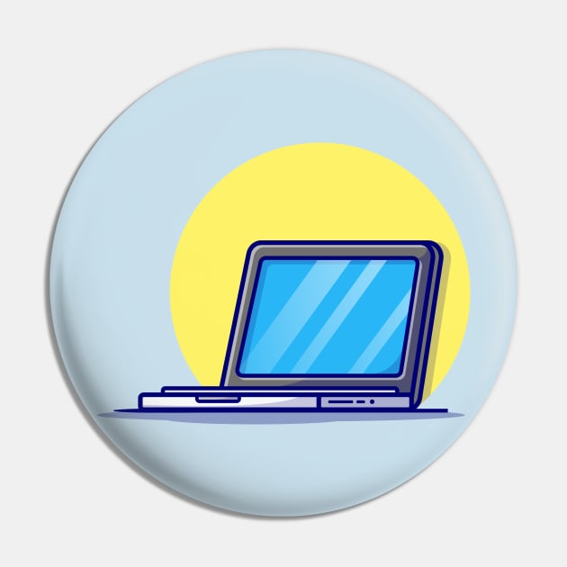 Laptop Cartoon Vector Icon Illustration (2) Pin by Catalyst Labs