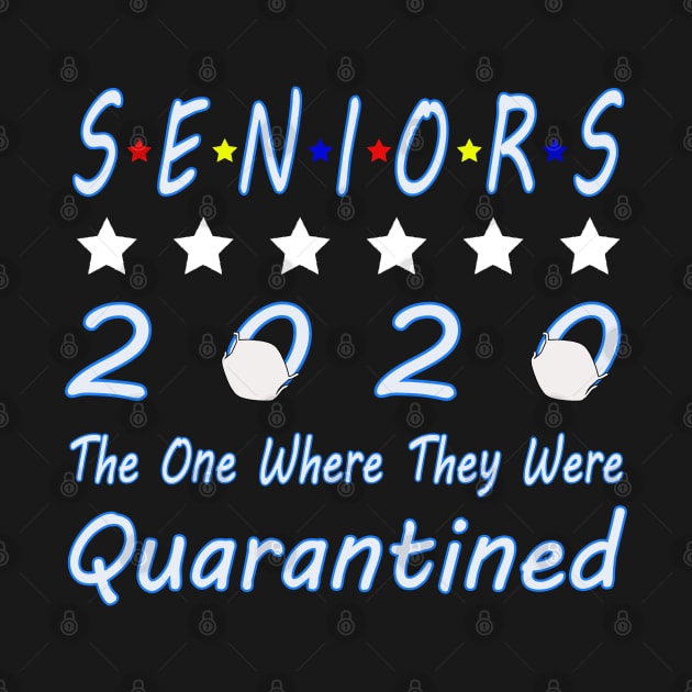 Funny Gift Senior Quarantine Class Of 2020 Graduation by Nicolas5red1