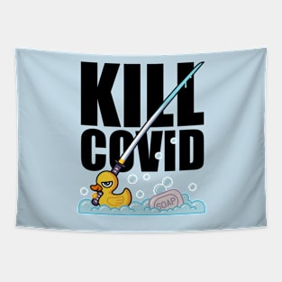 Kill Covid Tapestry