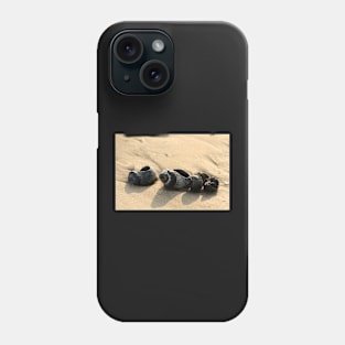Tower snails housing on the beach Phone Case