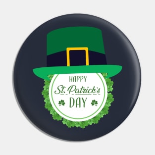 Happy St. Patrick's Day Pin